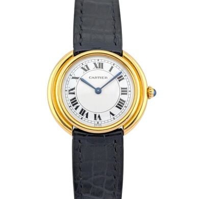 Cartier 78090 Vend&ocirc;me 18k Yellow Gold 34mm Box & Papers
