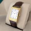 Jaeger-LeCoultre 140.105.1 Reverso Classique 18k Yellow Gold 23mm Box & Papers - 4