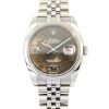Rolex 116234 Datejust Chocolate Floral Dial on Jubilee 36mm Box & Papers