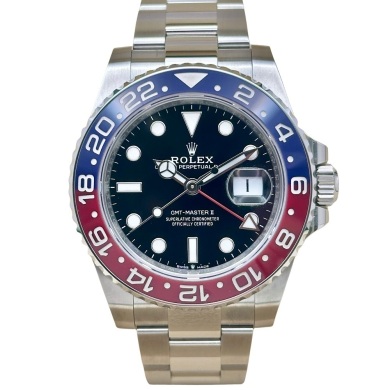 Rolex GMT Master II Pepsi Ref 126710BLRO 2022 LIKE NEW!