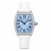 Franck Muller Cintr&eacute;e Curvex Mini White Gold