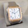 Cartier W2SA0008 Santos de Cartier Chronograph Box & Papers - 3