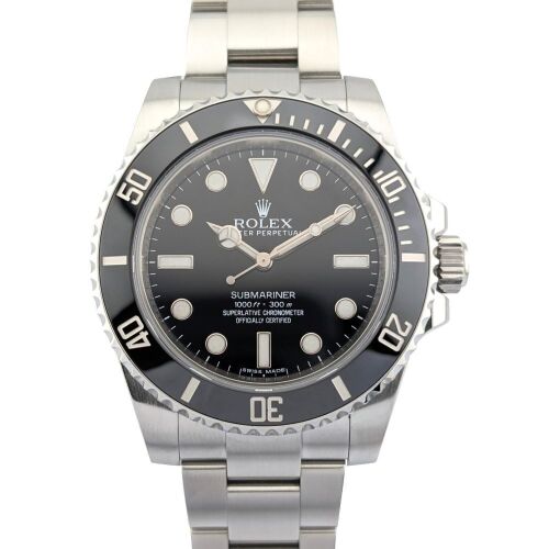 Rolex 114060 Submariner No Date 40mm Box & Papers