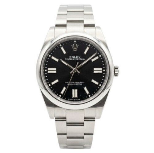 Rolex Oyster Perpetual 41 124300 Black Dial