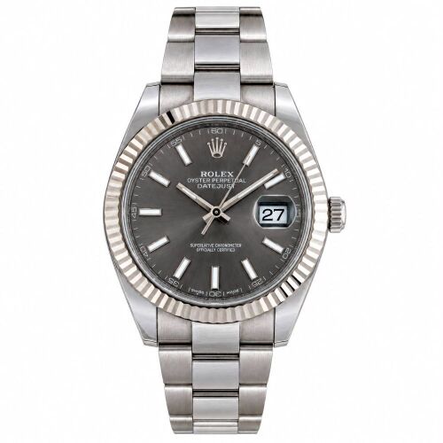 Rolex Datejust 41 Rhodium Dial 126334