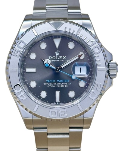 Rolex Yacht-Master 40 Platinum Rhodium Dial Ref 126622 2024 EXCELLENT!