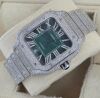 Cartier Santos Large Custom Diamond Set - 6