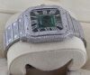 Cartier Santos Large Custom Diamond Set - 7