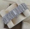 Cartier Santos Large Custom Diamond Set - 8