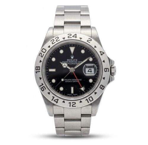 Rolex Explorer II 16570 Engraved Rehaut 3186