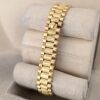 Rolex 69278 Lady-Datejust 18k Gold Bark President Champagne Diamond Dial - 5