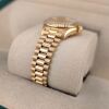 Rolex 69178G Lady-Datejust 18k Yellow Gold Diamond Dial - 5