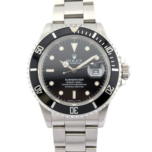 Rolex 168000 Submariner Date Triple Zero