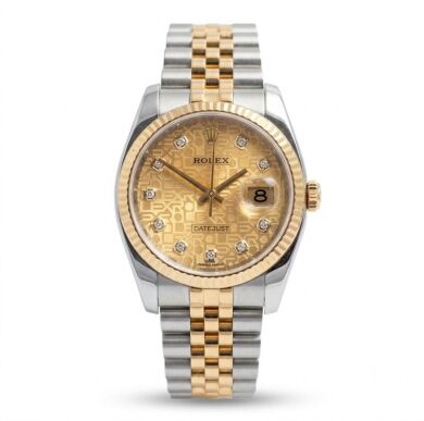 Rolex Datejust 36 Anniversary Diamond Dial 116233 (2014)