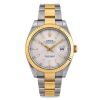 Rolex Datejust 41MM 126333 Steel Yellow Gold Silver Dial