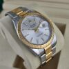 Rolex Datejust 41MM 126333 Steel Yellow Gold Silver Dial - 4