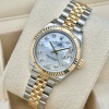 Rolex Lady-Datejust 28 18K Yellow Gold Mother Of Pearl Diamond Ref 279173 2020 - 6