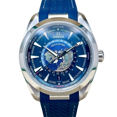 Omega Aqua Terra 150M World Timer Ref 220.12.43.22.03.001 2024 - WOW!