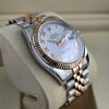 Rolex Datejust 36 Rose Gold 116231 White Roman - 5