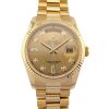 Rolex 118238 Day-Date President 18k Yellow Gold Diamond Dial Box & COA