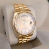 Rolex 118238 Day-Date President 18k Yellow Gold Diamond Dial Box & COA - 3