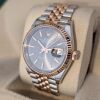 Rolex 126231 Datejust 36 Two Tone Everose Gold Slate Dial Box & Papers - 4