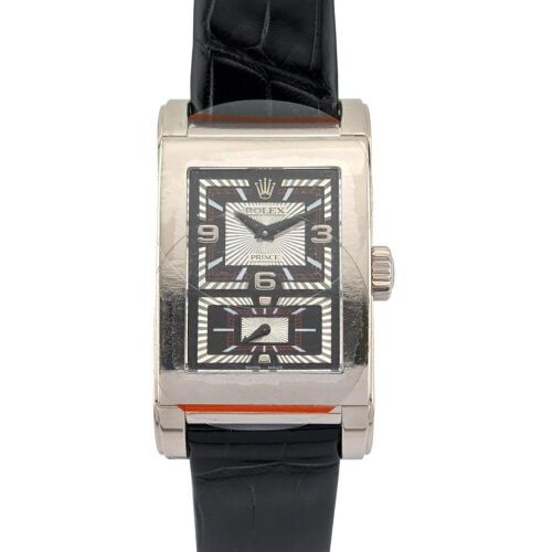 Rolex 54439 Cellini Prince 18k White Gold