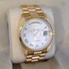 Rolex 18038 Day-Date President 18k Yellow Gold Roman Dial 36mm - 2