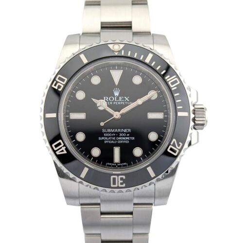 Rolex 114060 Submariner No Date 40mm Box & Papers
