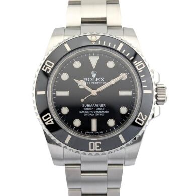 Rolex 114060 Submariner No Date 40mm Box & Papers