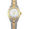 Rolex 67193 Oyster Perpetual White Roman Dial Box & Papers