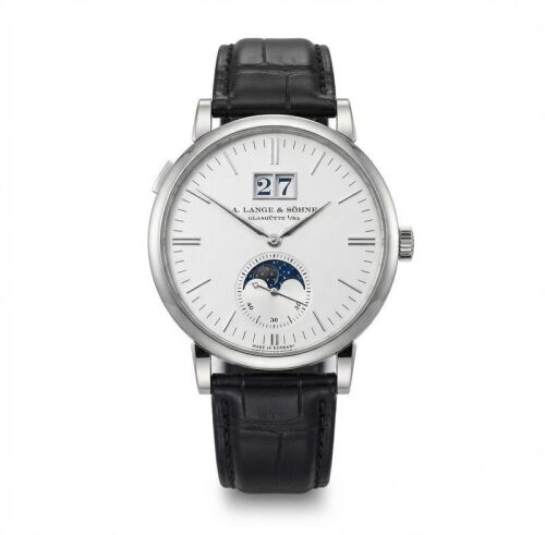 A Lange & Sohne Saxonia Moonphase White Gold 384.026