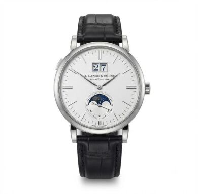 A Lange & Sohne Saxonia Moonphase White Gold 384.026