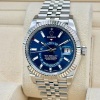 Rolex Sky-Dweller Sunburst Blue Jubilee Ref 326934 EXCELLENT!! - 5