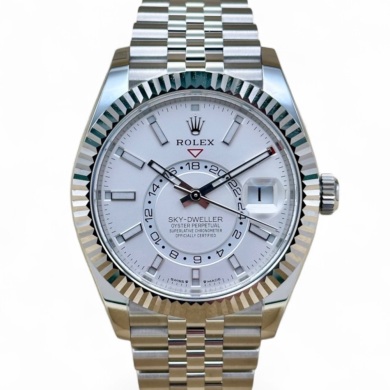 Rolex Sky-Dweller White Jubilee 18K White Gold Ref 336934 2026 NEW!!