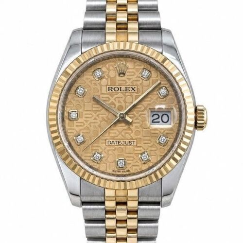 Rolex Datejust 36 Anniversary Diamond Dial 116233 (2009)