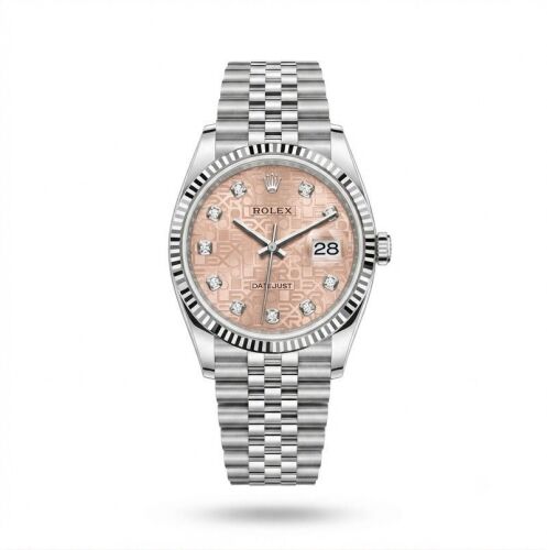 Rolex Datejust 36 Pink Motif Diamond 126234 2022 NEW MODEL