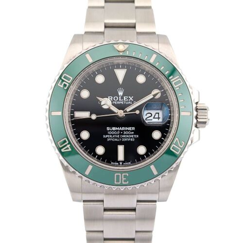 Rolex 126610LV Submariner Date Starbucks 41mm Box & Papers