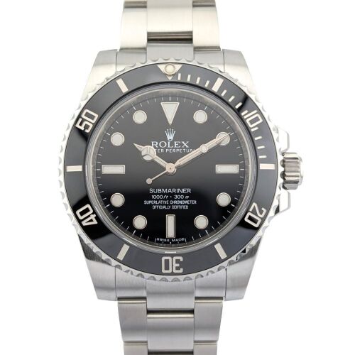 Rolex 114060 Submariner No Date 40mm Box & Papers