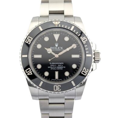 Rolex 114060 Submariner No Date 40mm Box & Papers
