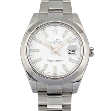 Rolex 116300 Datejust II White Dial 41mm