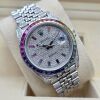 Rolex Datejust 41 Jubilee Custom Diamond Set Rainbow - 3
