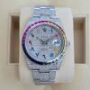 Rolex Datejust 41 Oyster Custom Diamond Set Rainbow - 6