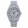 Rolex Datejust 41 Oyster Arabic Dial Custom Diamond Set
