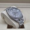 Rolex Datejust 41 Oyster Baguette Dial Custom Diamond Set - 4