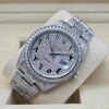 Rolex Datejust 41 Oyster Roman Dial Custom Diamond Set - 2
