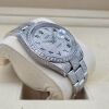 Rolex Datejust 41 Oyster Roman Dial Custom Diamond Set - 4