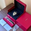 Cartier Santos Medium Steel Green Roman Dial Automatic Ref WSSA0061 - 8