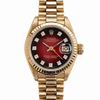 Rolex Lady-Datejust 26 Red Ombre Diamond Dial 69178G