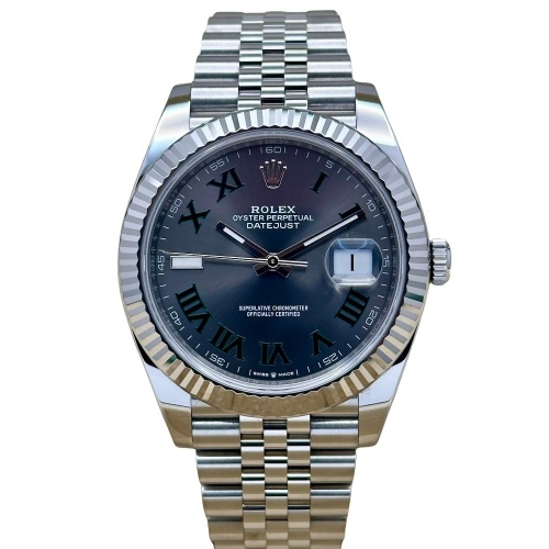 Rolex Datejust 41 Wimbledon 18K White Gold Ref 126334 2023 EXCELLENT!!